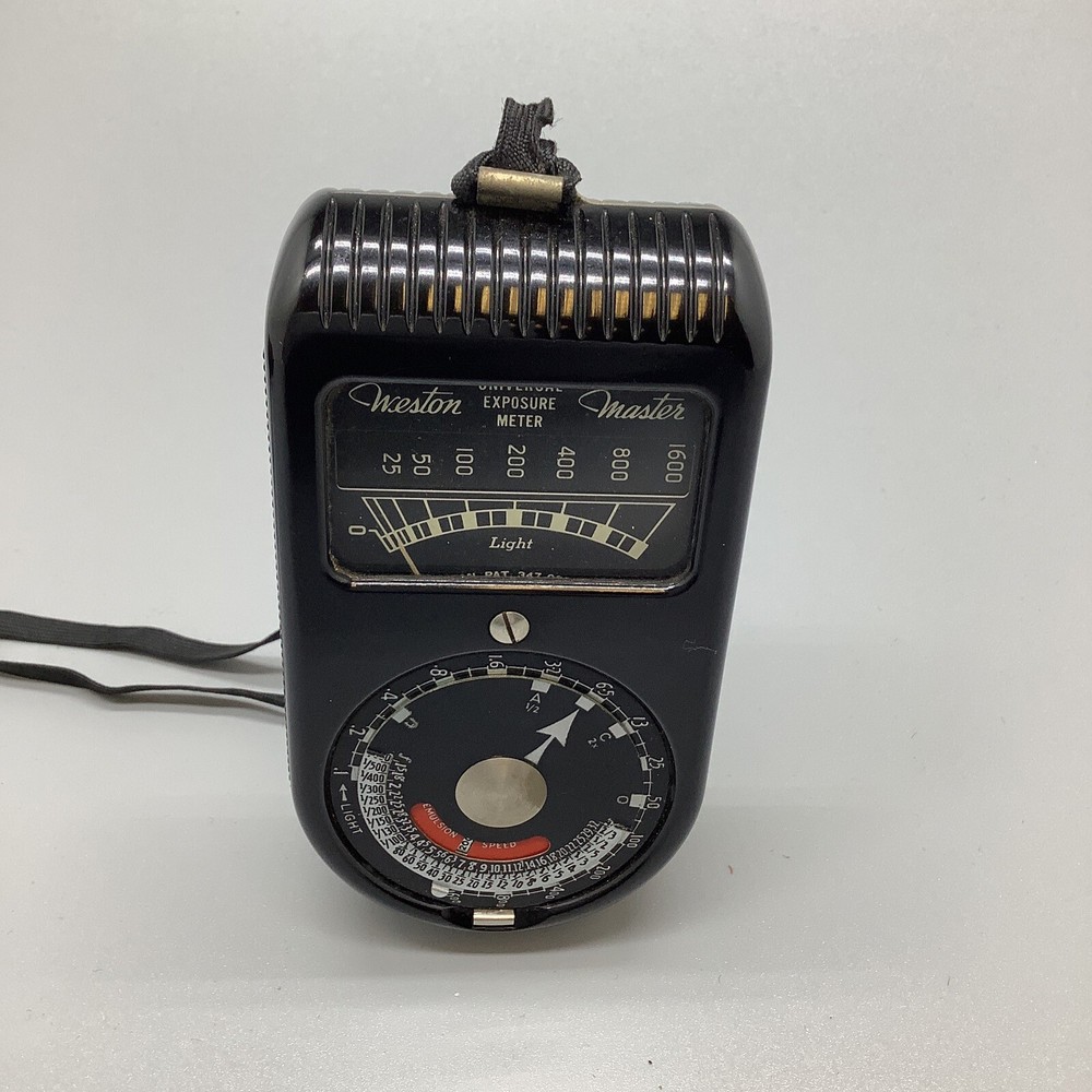 Weston Master Light Exposure Meter 715 w/Leather Case