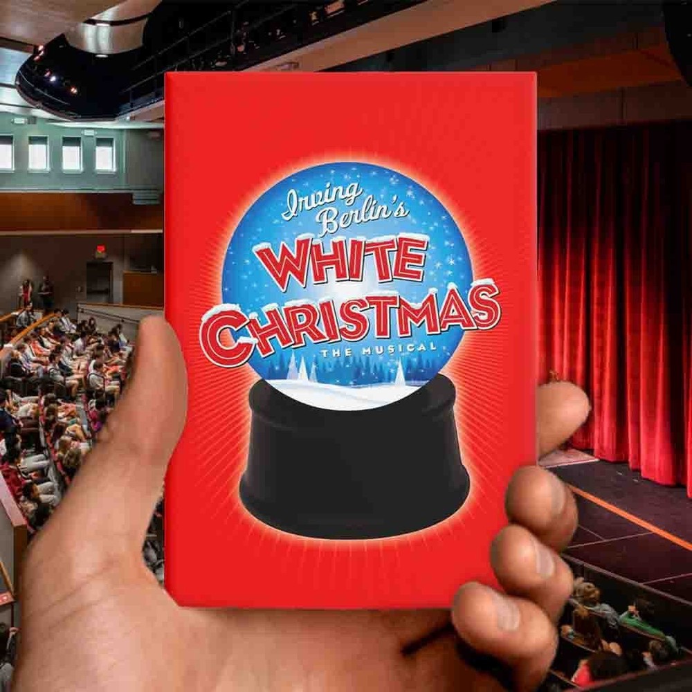 White Christmas - The Musical Magnet
