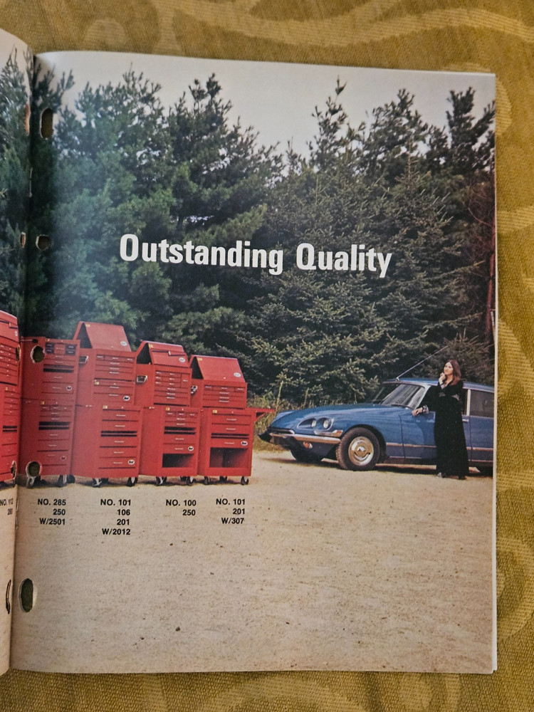 1970s Huot GLY-DEX Tool Storage Catalog