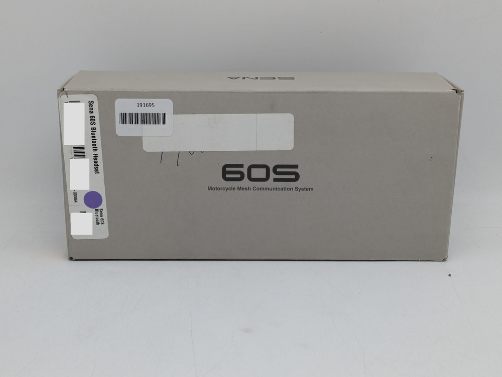 Sena 60S Motorcycle Mesh Bluetooth Communication System Headset Single (60S-01)