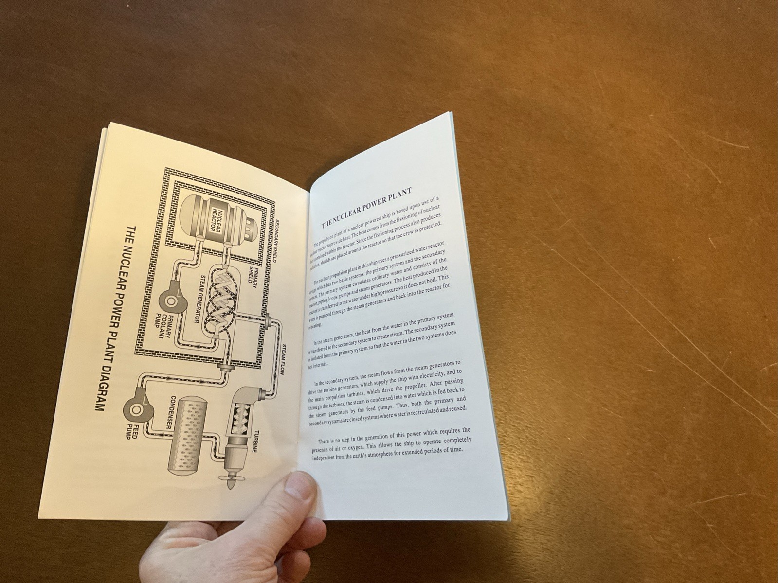 Welcome Aboard USS MICHIGAN SSBN 727 Handout Pamphlet Vintage