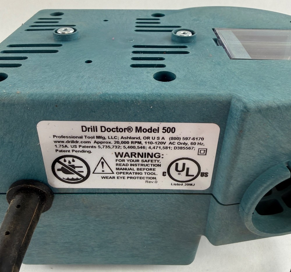 Drill Doctor Model 500 Drill Bit Sharpener (6924)