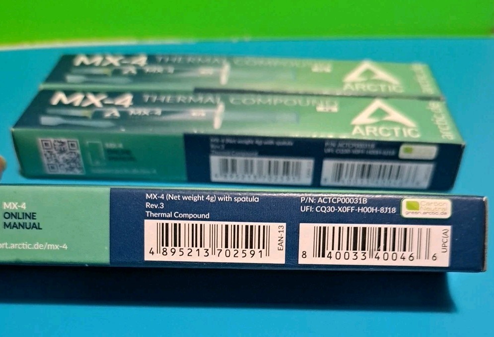 Arctic MX-4 Thermal Paste 4g – For All Processors – 3 Boxes