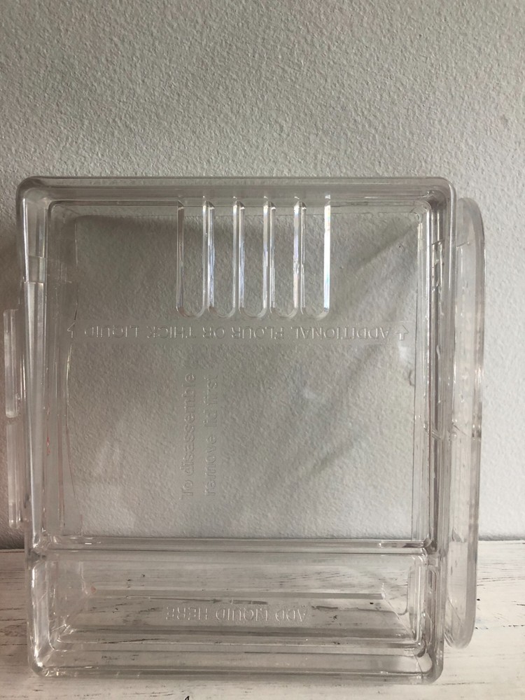 Popeil Pasta Maker Machine P400 Part Bin Bowl Lid OEM