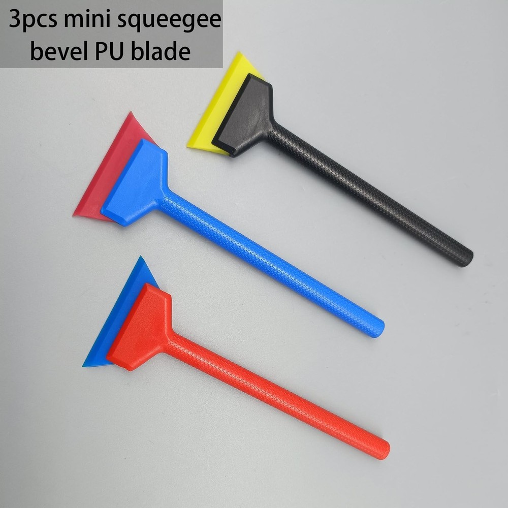 3 in 1 Window Tint Squeegee Kit - Mini Squeegee Tinting Tools for Car Quarter...