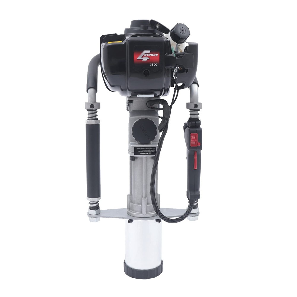 37.7CC Gas-Powered Driver Fence Post Driver 4 Stroke Push Pile Pro Kit