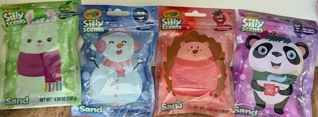 Crayola Silly Scent Sand 4 Assorted Packs
