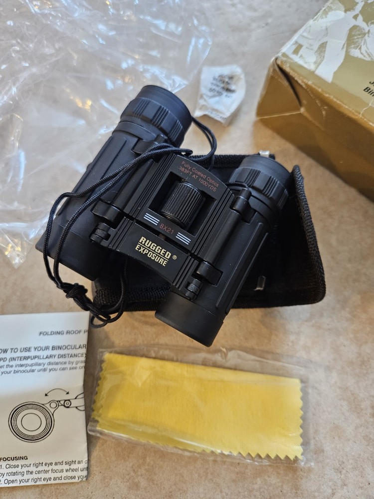 Rugged Exposure Binoculars 8x21  PBB-0801