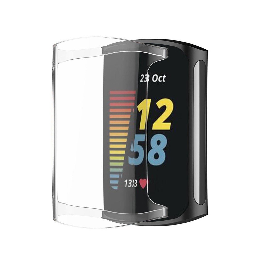 Smart Watch Plating Protect Case TPU Screen Protector Cover for Fitbit Charge5