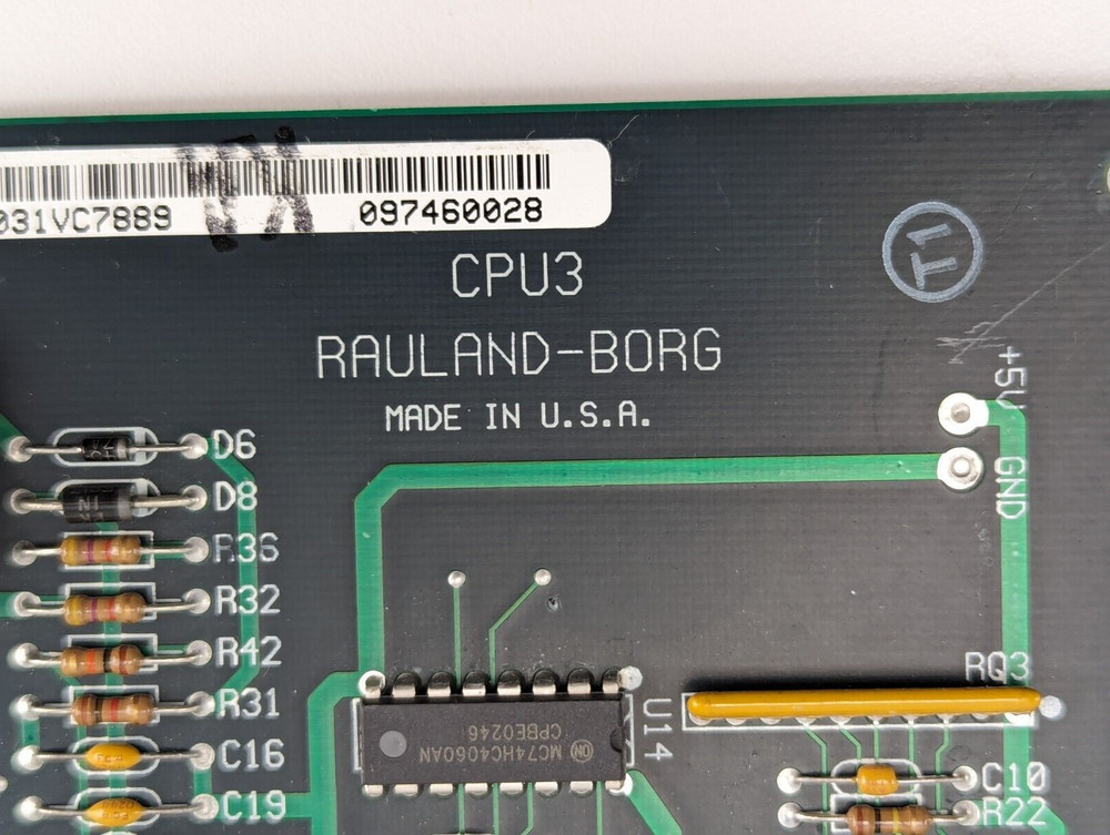 RAULAND BORG TC4412 CPU MODULE FOR TC5