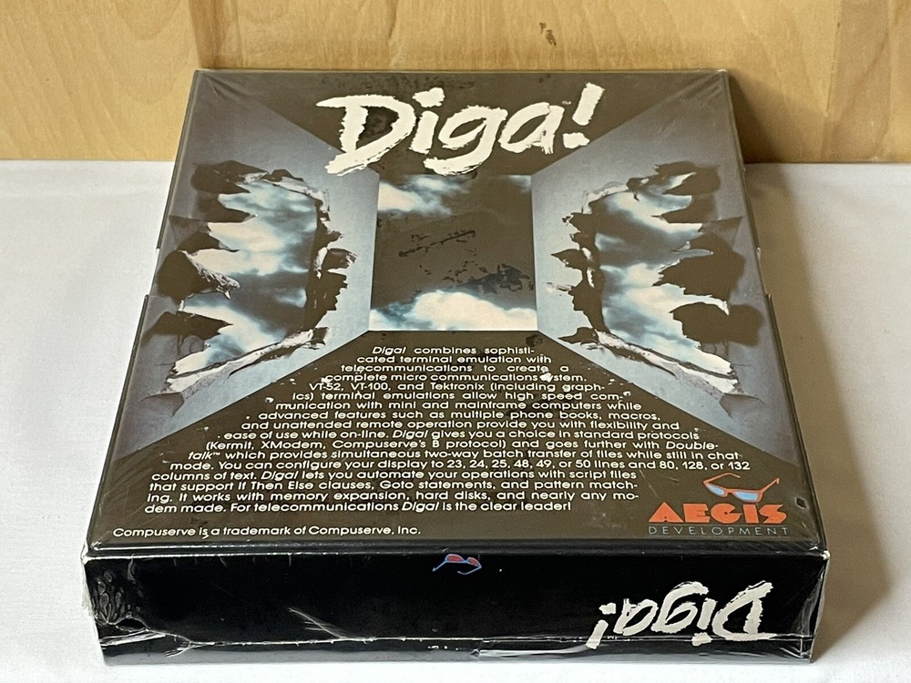 Diga! Aegis Development Telecommunications for Commodore Amiga New Sealed