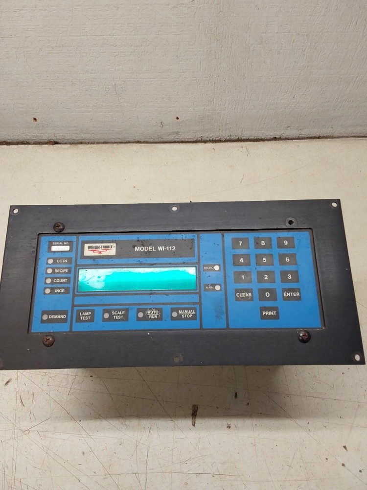 Weigh Tronix Model WI-112