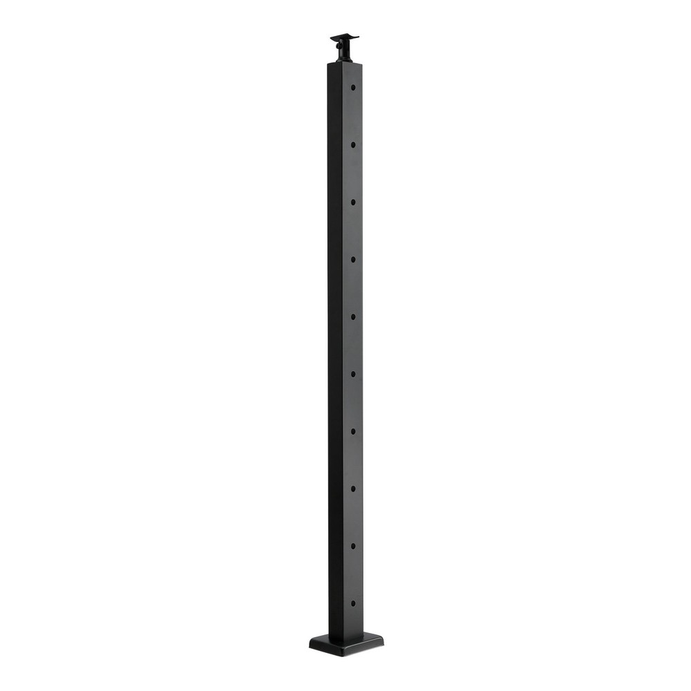 1-Pack Cable Railing Post 36x2x2 In Horizontal-Hole Deck Railing Post Pre-