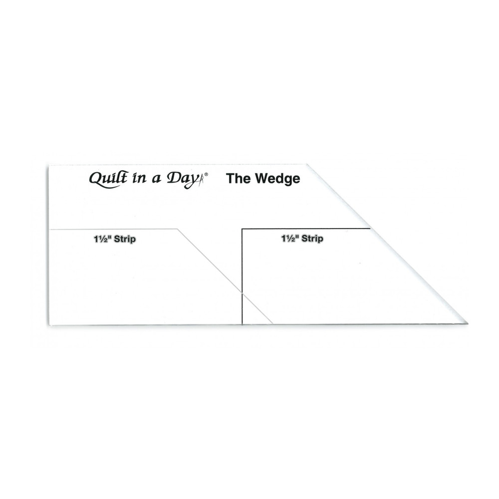 The Wedge Ruler by Quilt in a Day