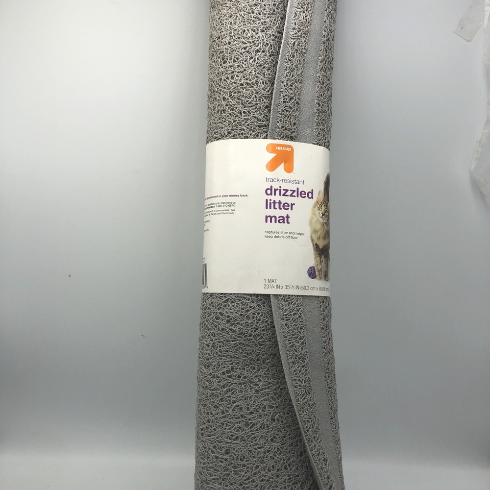 Track-resistant Drizzled Litter Mat Large