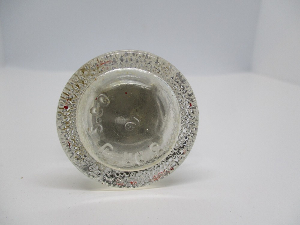 Vintage Miniature Glass Railroad Lantern Candy Container