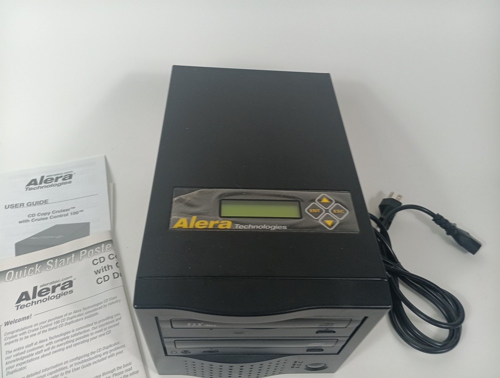 Aleratec Copy Cruiser 1:1 CD Duplicator Copier Burner NEW OPEN BOX