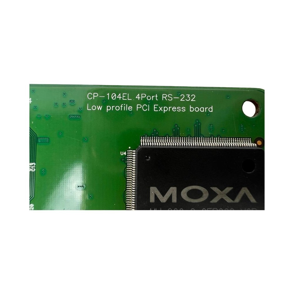 MOXA RS232 Serial Controller card CP-104EL PCIe