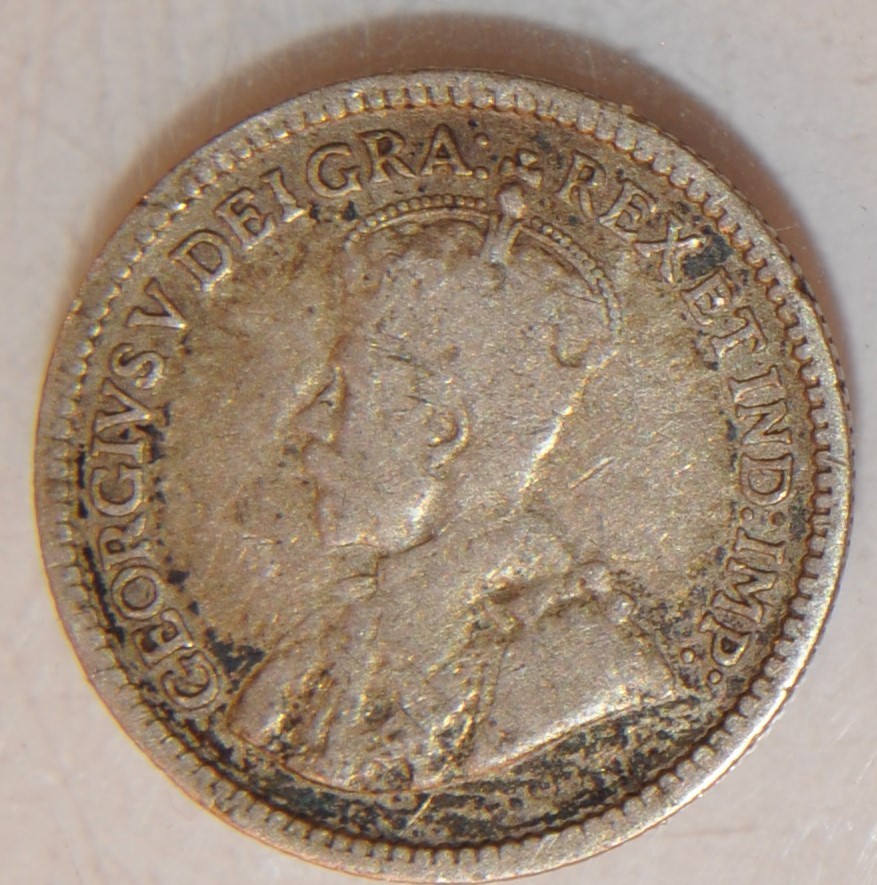1912 Canada 5 Cent Lot 102