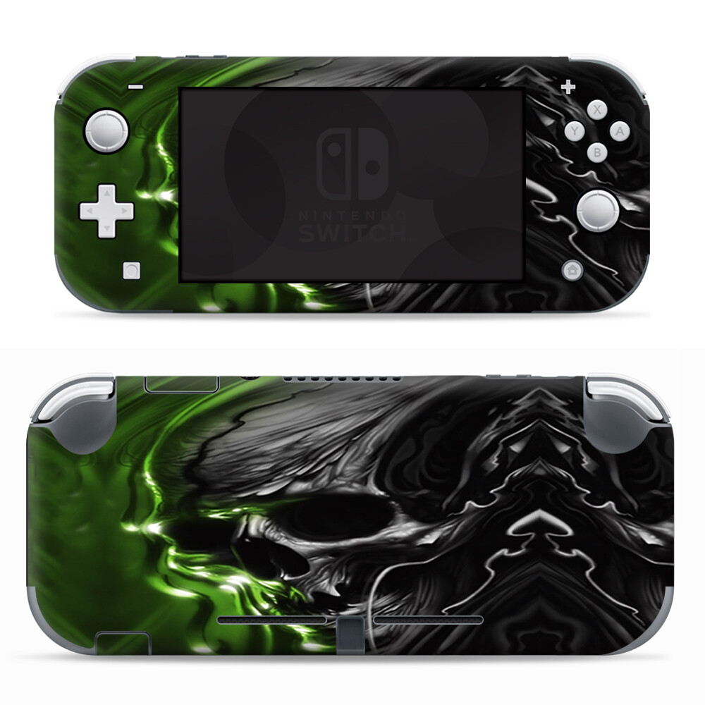 Skins Decals wrap for Nintendo Switch Lite - Dark Skull