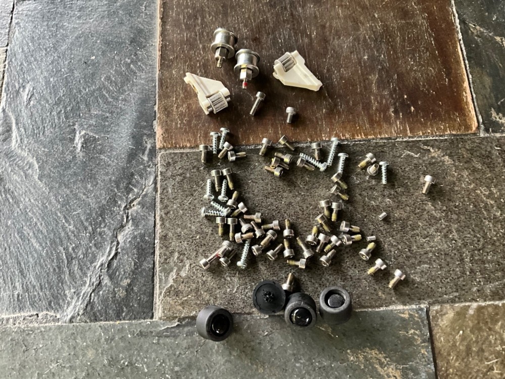 Systems Cube 3D Printer Multiple Screws and wire connectors