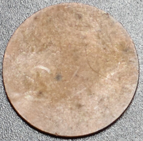 Error: Unplated Zinc Cent Blank Type I Very Scarce 11