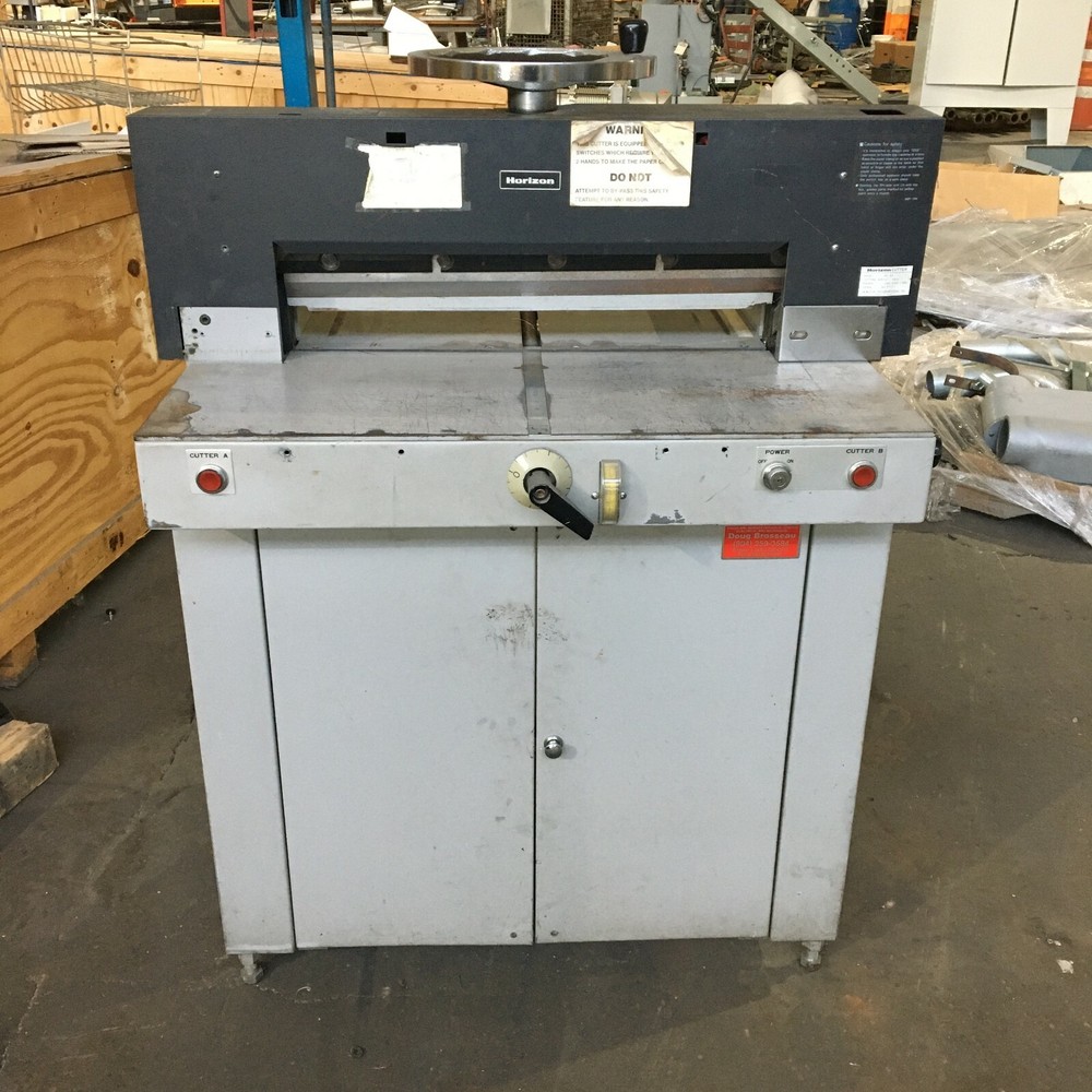 HORIZON PC-64 PAPER CUTTER - 120VAC, 25 inch Max Width Cutting