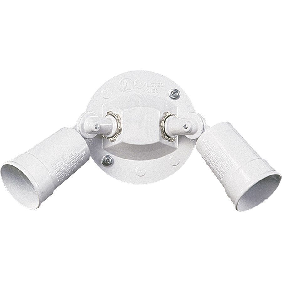Quorum 2 Light Wall Mount, White - 691-2-6