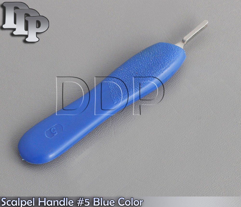Scalpel Handle #5 with Blue Color Surgical Instruments