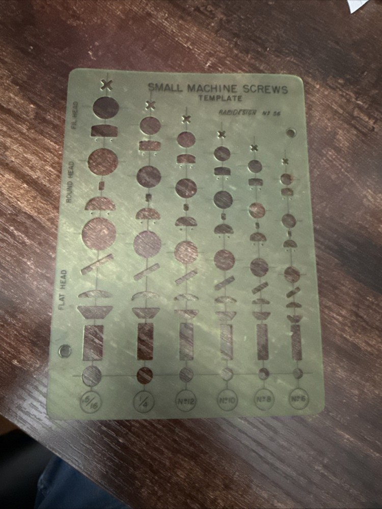 Lot Of Vintage Drafting Drawing Tools Engineering. Timely, Rapidesign, Microbow