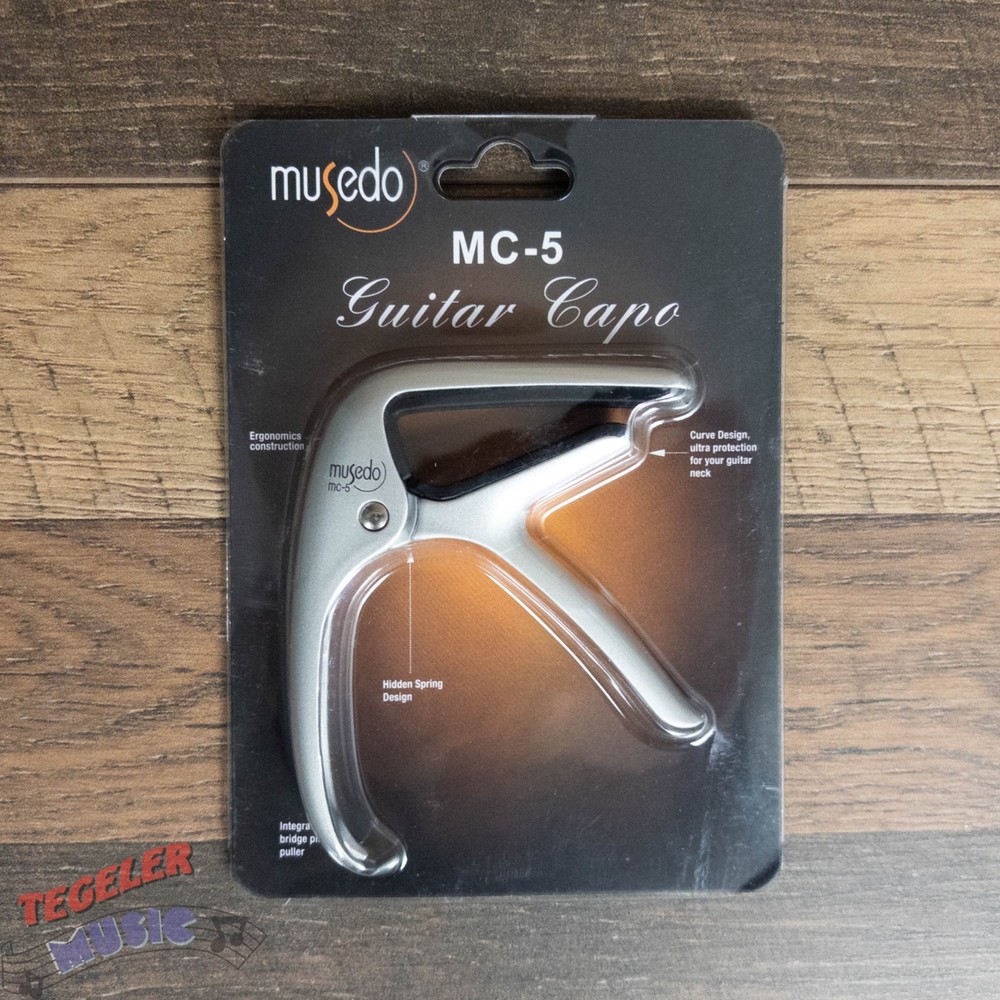 Musedo MC-5 Capo, Silver Finish