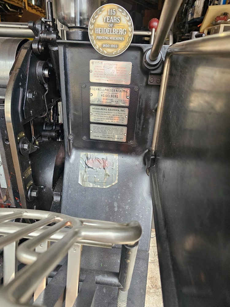 Heidelberg Windmill Printing Press