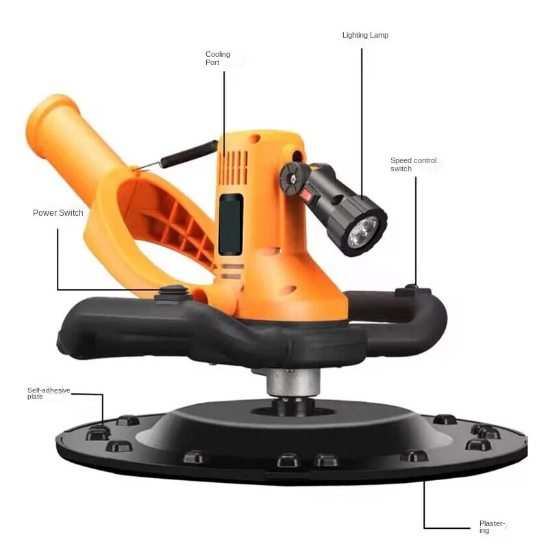 Handheld Electric Cement Mortar Skimmer Wall Sanding Machine Plastering Machine