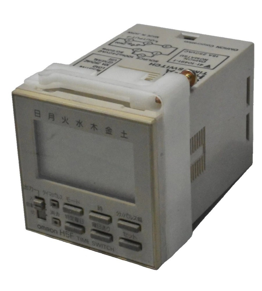 Omron H5F-A Digital Time Switch (24h x 1 Week)