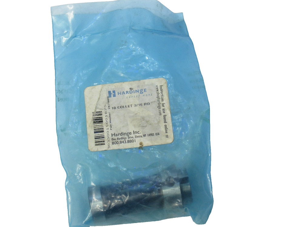 (NEW) HARDINGE 10 Collet 3/16 RD