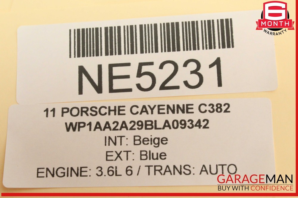 11-14 Porsche Cayenne 958 Automatic Transmission Control Module Unit TCU TCM OEM