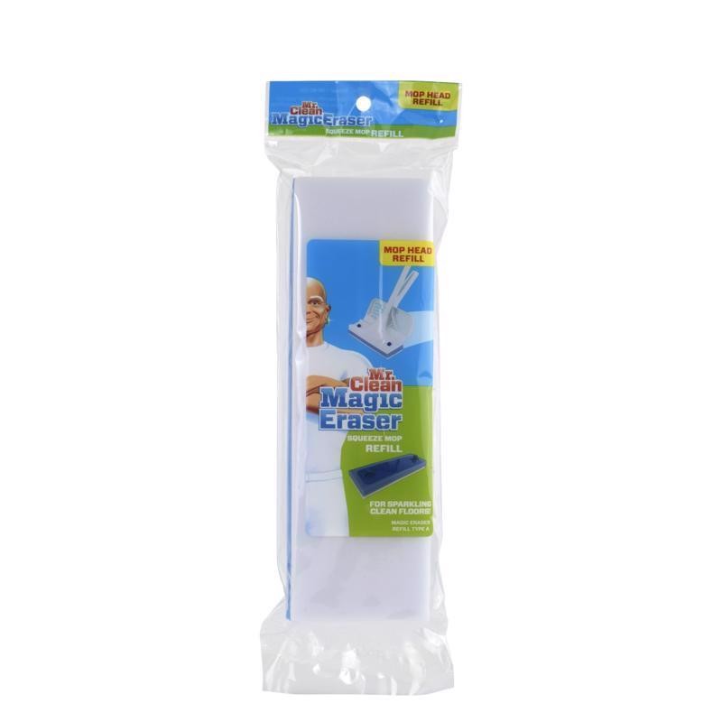 Mr. Clean Magic Eraser Squeeze Sponge Mop Refill Blue