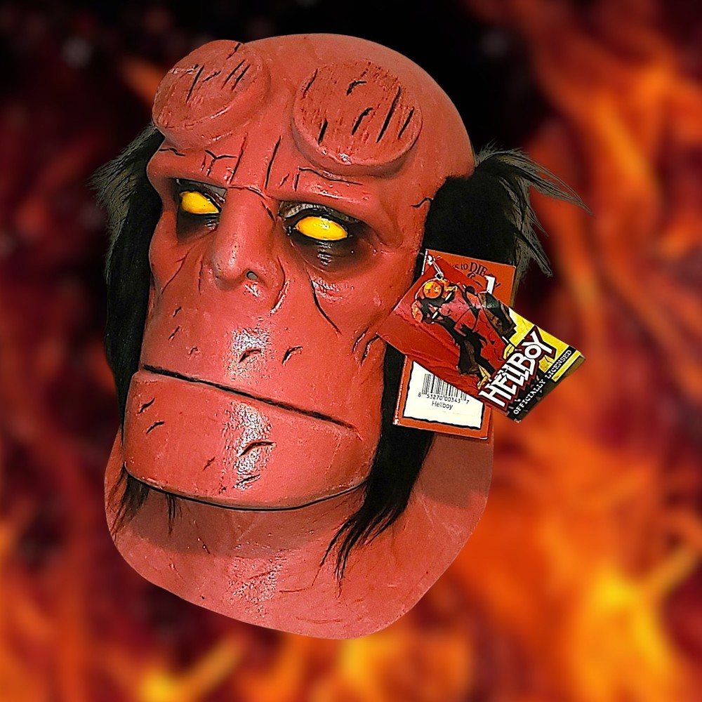NWT Hellboy Mask By Trick or Treat Studios