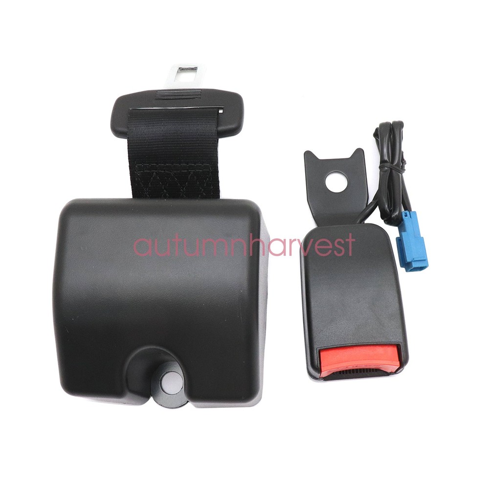 Universal Replacement Forklift Seat Belt Black with 5 Amp Activator Switch