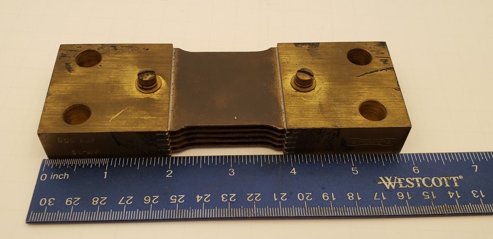 EMPRO METER SHUNT, 600 AMP, 50MV