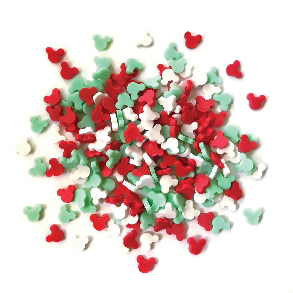 Buttons Galore Sprinkletz Embellishments ~ MERRY MOUSE EARS ~ NK151~Shaker Card