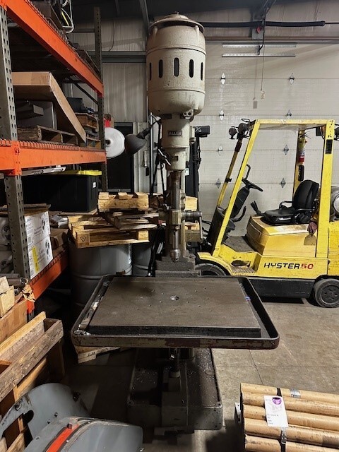 Allen Column Drill Press all Cast Iron Table - Variable Speed
