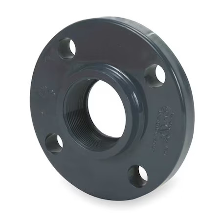 Pvc Flange, Fnpt, 1 In Pipe Size, 852-010