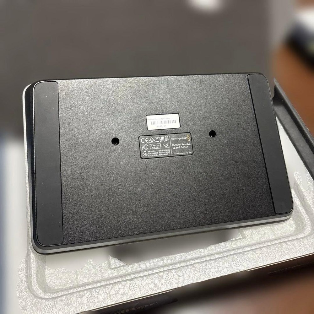 Blackmagic DaVinci Resolve Speed Editor Keyboard Tested No Software License