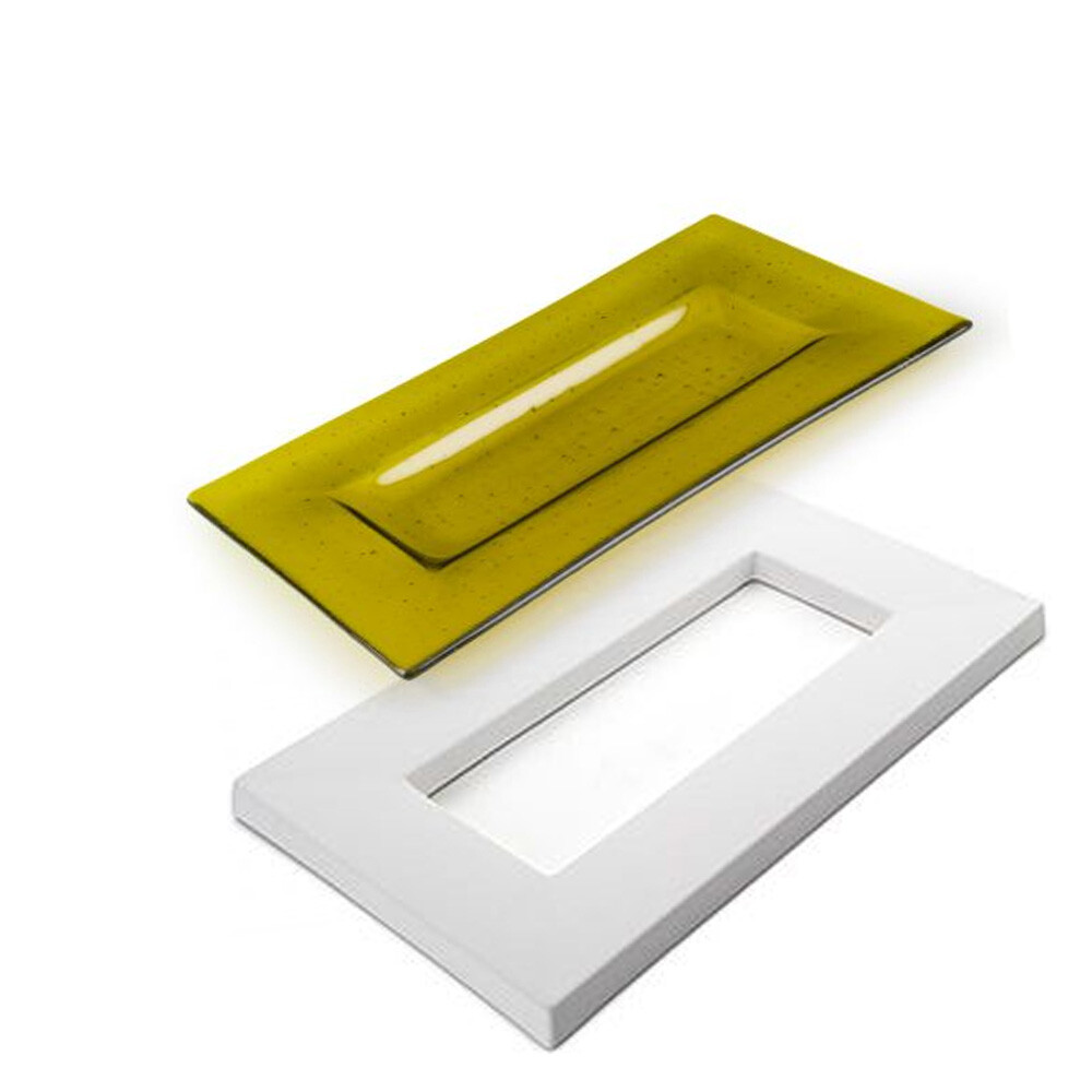 Bullseye 15.4" Rectangular Drop Out Mold