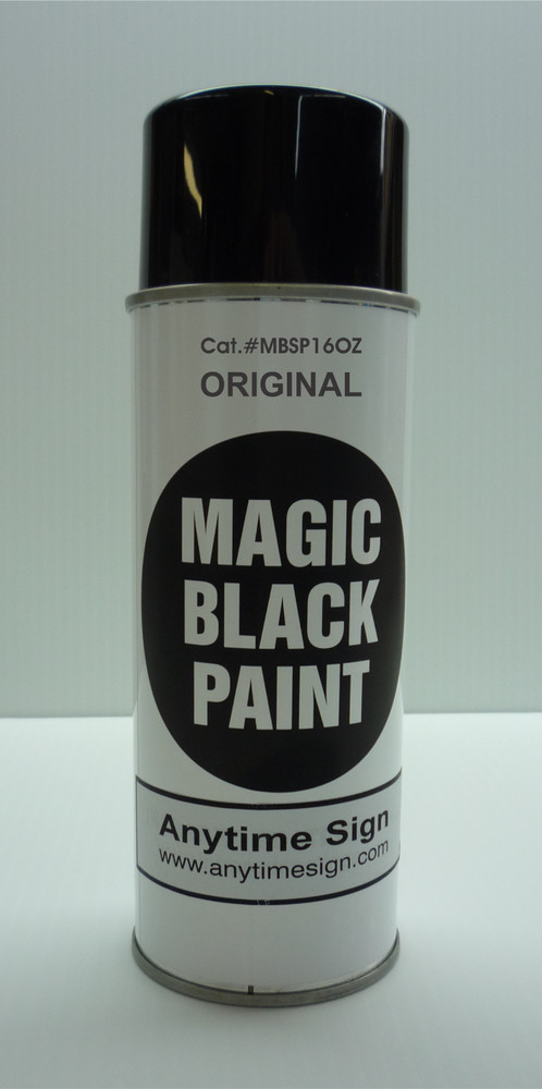 IR Night Vision Transparent Magic Black™ Original formula spray paint gloss
