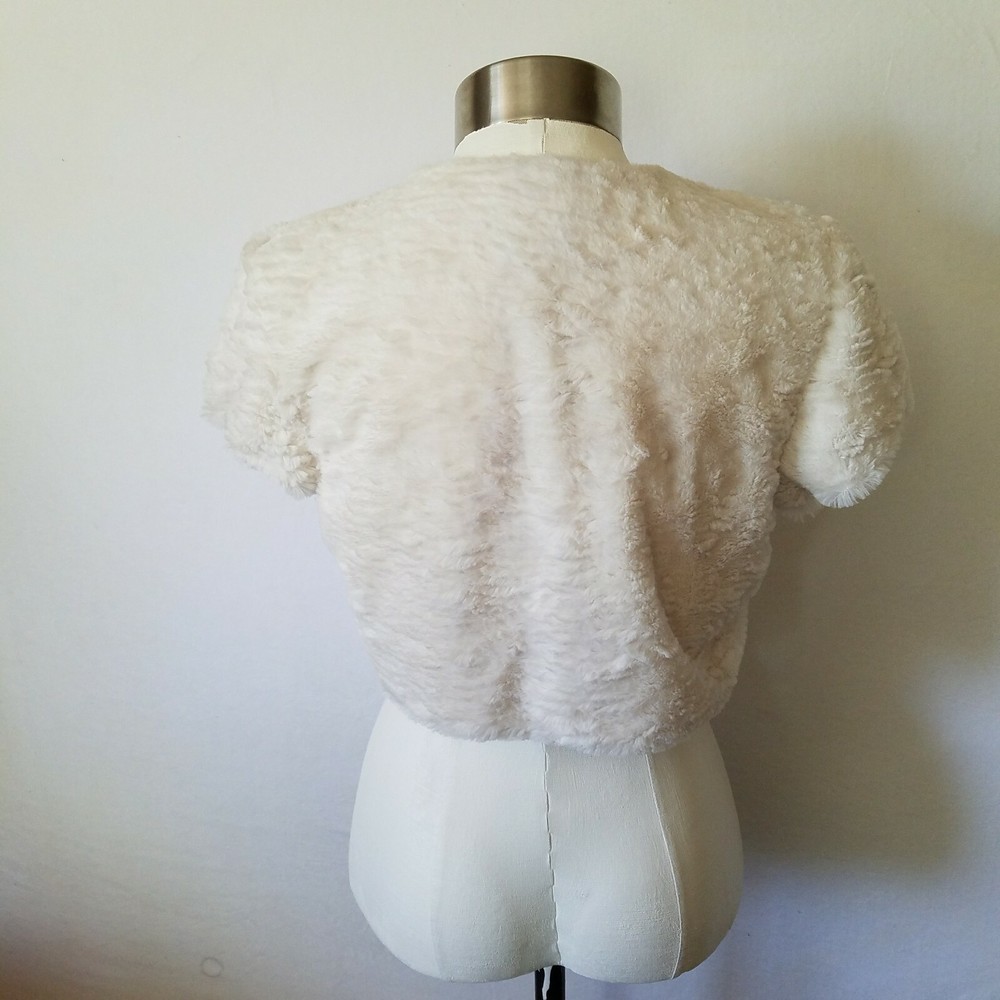 NWT BCX White Vest Size S Small New