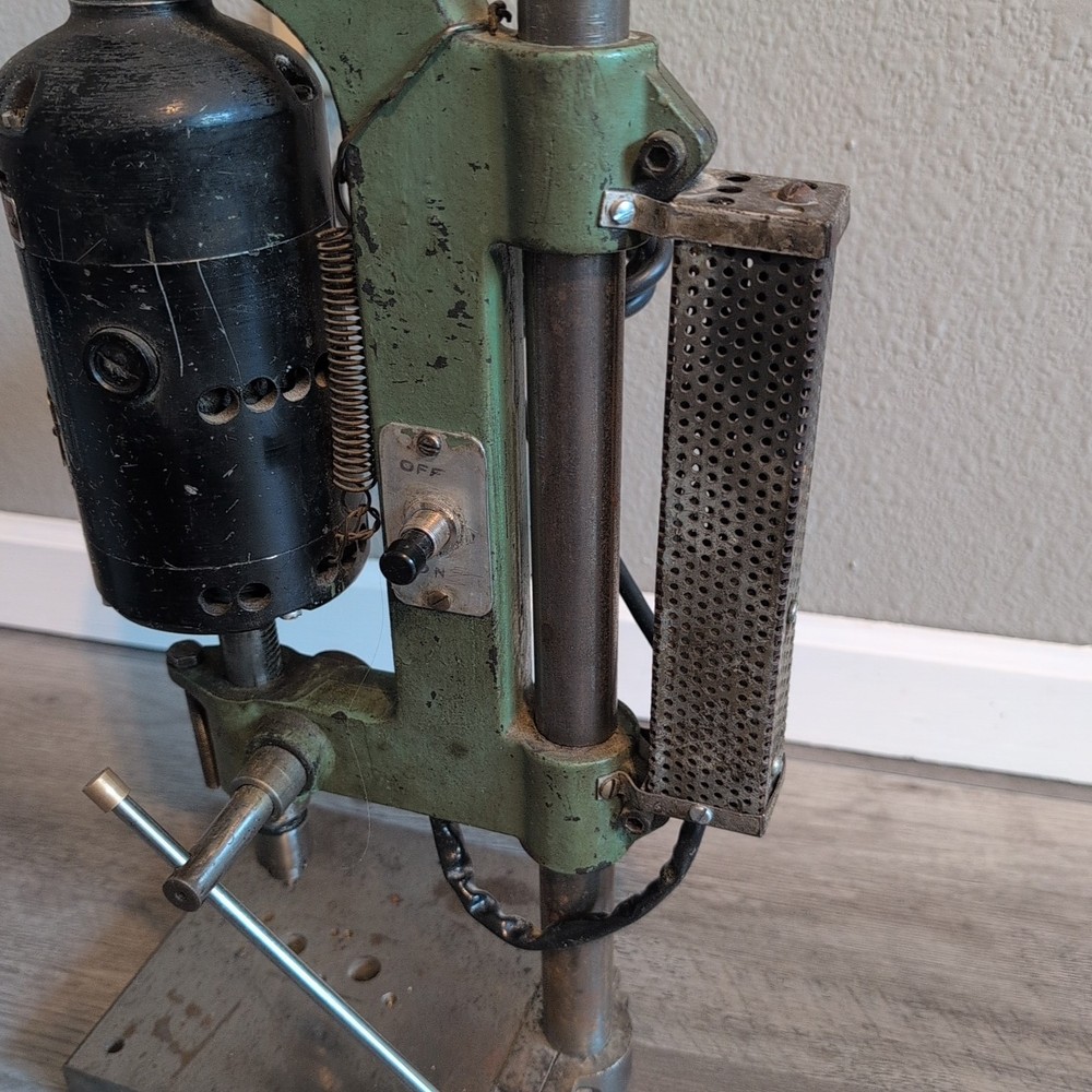 ELECTRO MECHANO 106N Precision HIGH SPEED DRILL PRESS Variable Speed *READ*