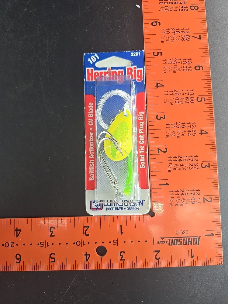 Luhr Jensen Herring Rig Chart/Fish Scale
