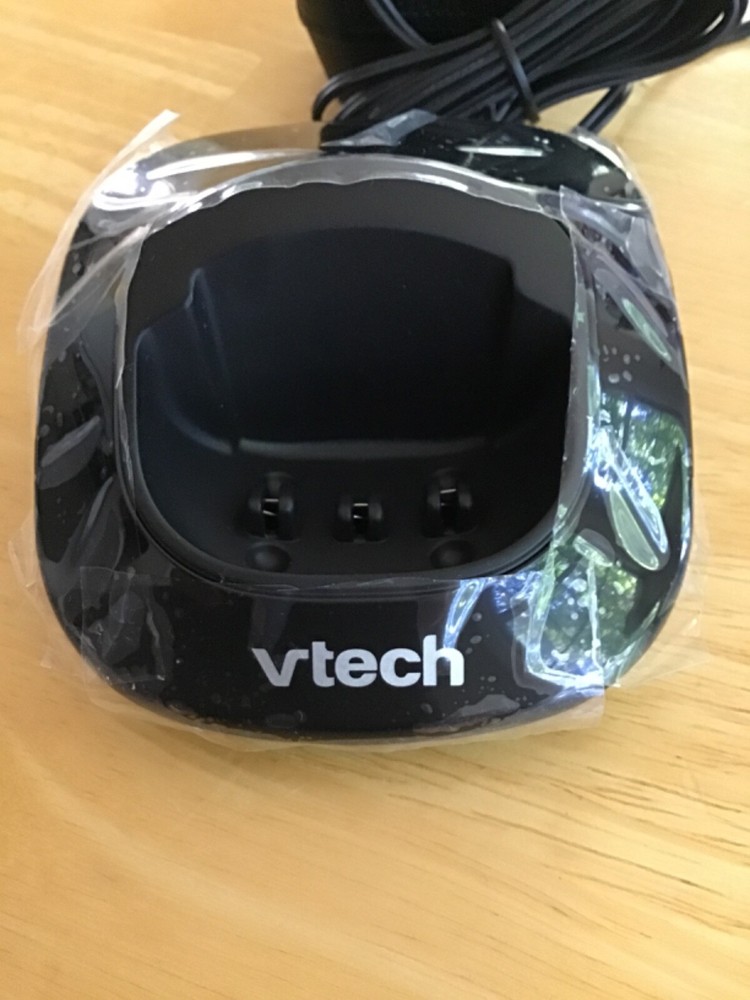 VTech CS6199-4 BLACK Cordless Handset Cradle & Power Supply Only